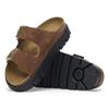 Birkenstock Arizona Chunky Suede Leather - Dark Tea